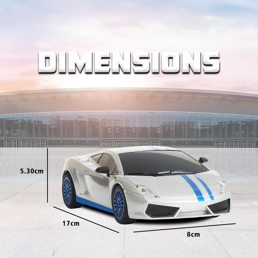 Rechargeable Remote Control Car Toy (Lamborghini)