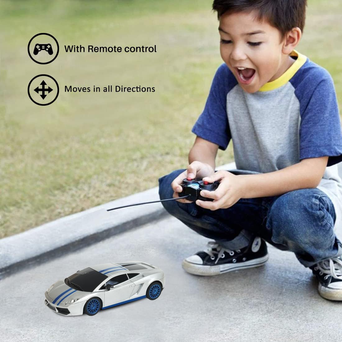 Rechargeable Remote Control Car Toy (Lamborghini)