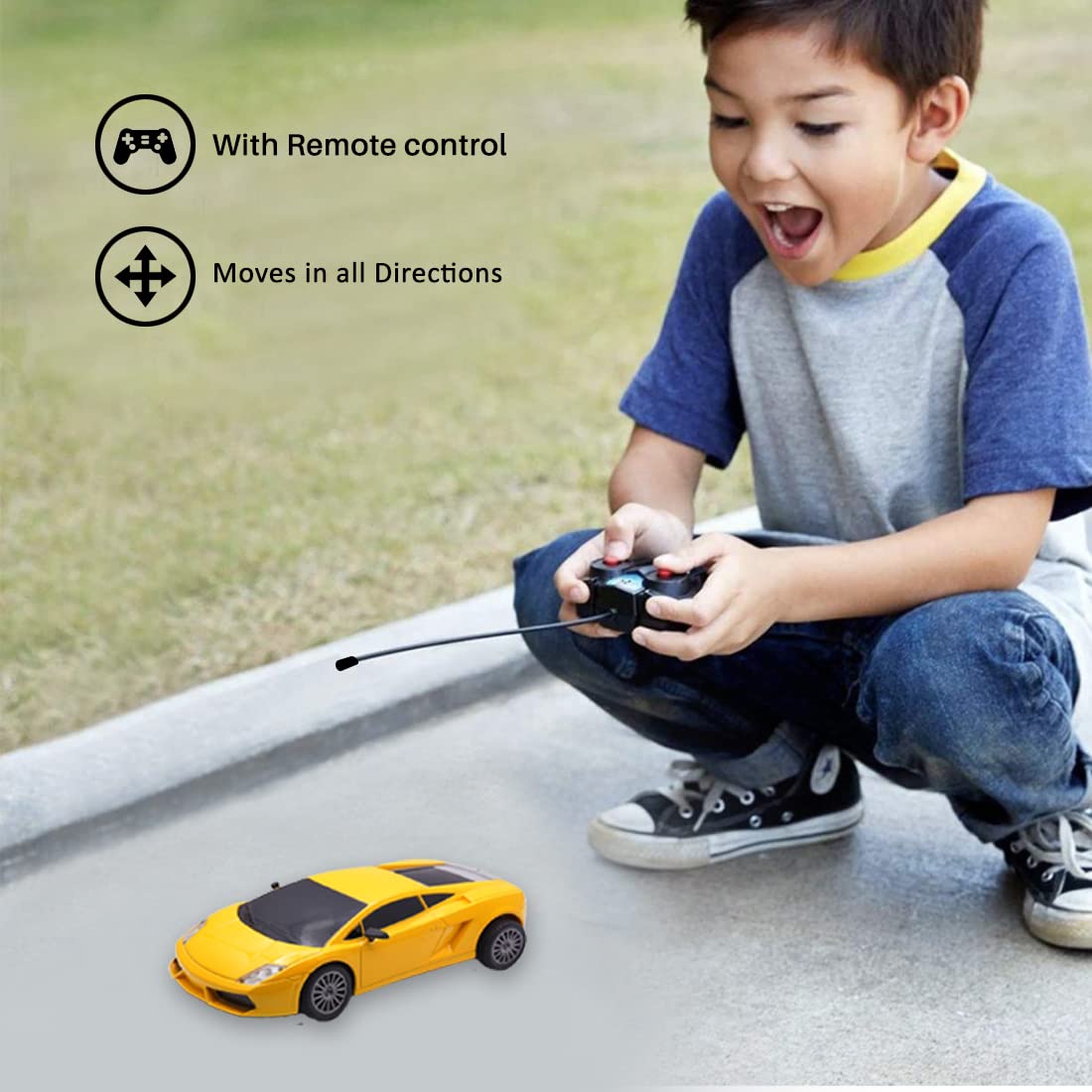 1:24 Scale Rechargeable Remote Control Car (Lamborghini)
