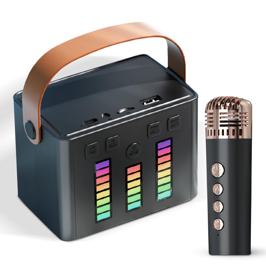Wireless Karaoke Set with Mic & Speaker (DJ Box)