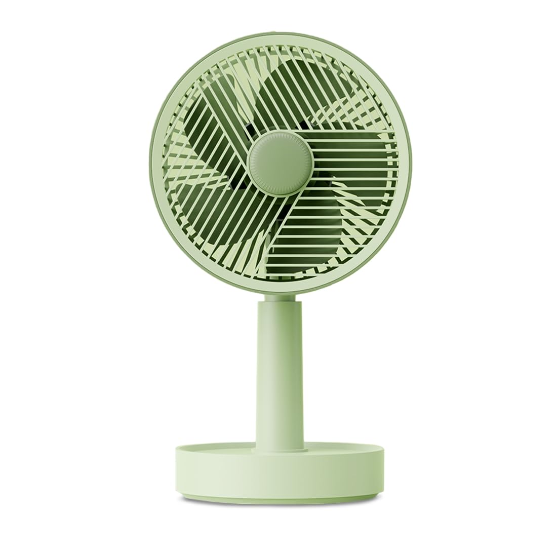 Mini Desktop Handheld Rechargeable Fan (Green)