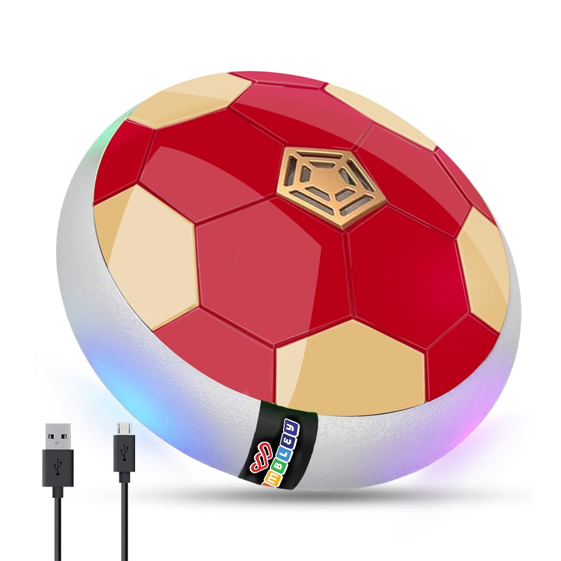Rechargeable Battery Powered Hover Football Game