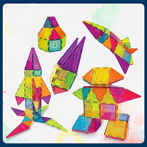 Magnetic Tiles Building Block (48 Pcs)