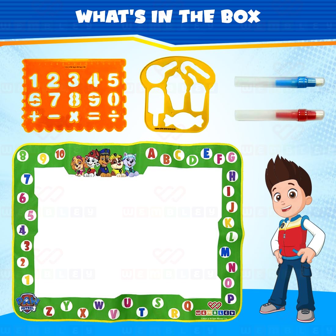 Paw Patrol Reusable Water Doodle Mat