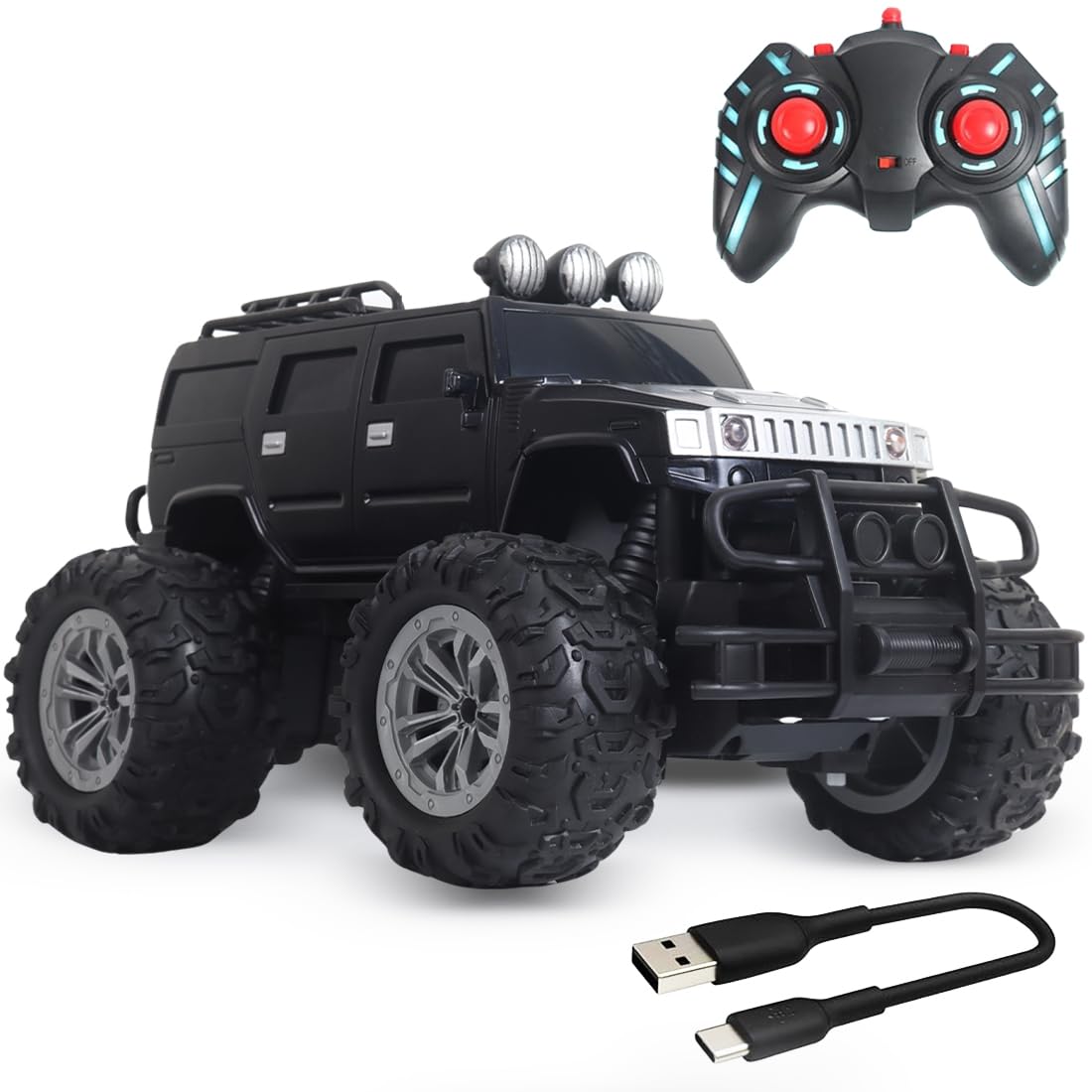 Rechargeable Remote Control Car Off Roader (Adventure Hummer)