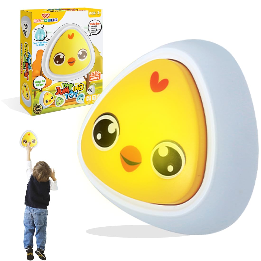 Interactive Tap & Jump Animal Buzzer Toy
