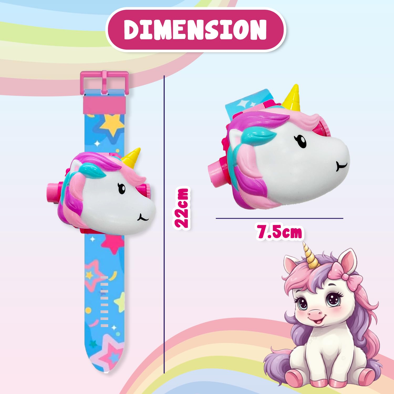 Digital Projector Watch (Unicorn)