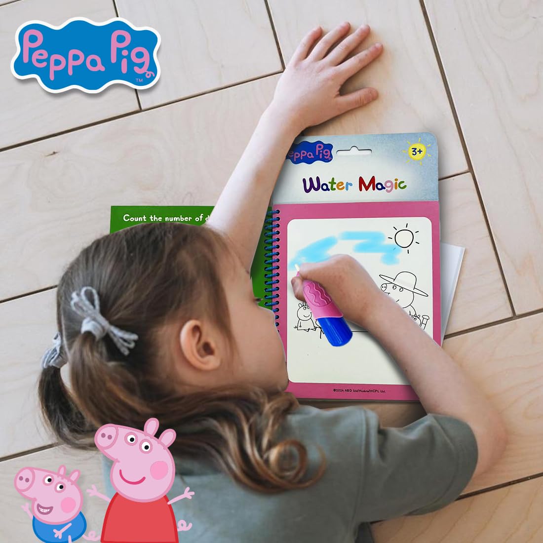 Peppa Pig Reusable Water Magic Boards DIY Kit