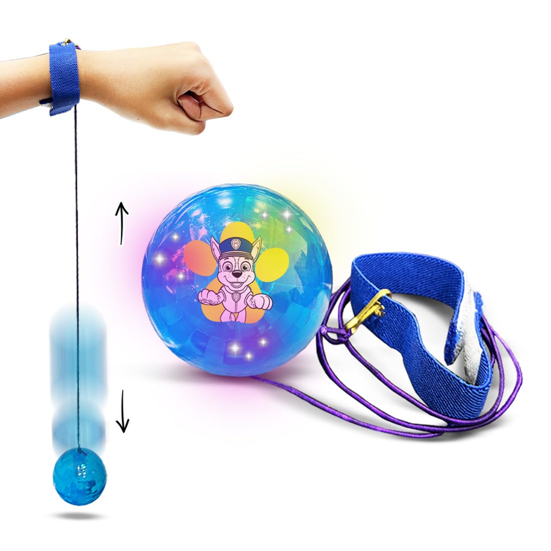 Paw Patrol Yo Yo Wrist Band LED Light Ball