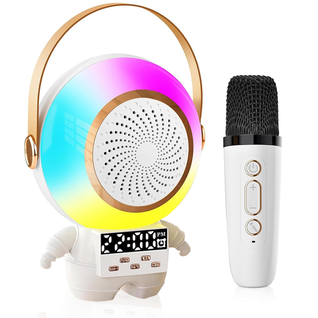 Wireless Karaoke Set with Mic & Speaker (Robot)