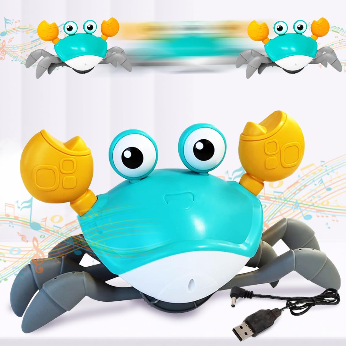 Dancing & Crawling Crab Baby Toy