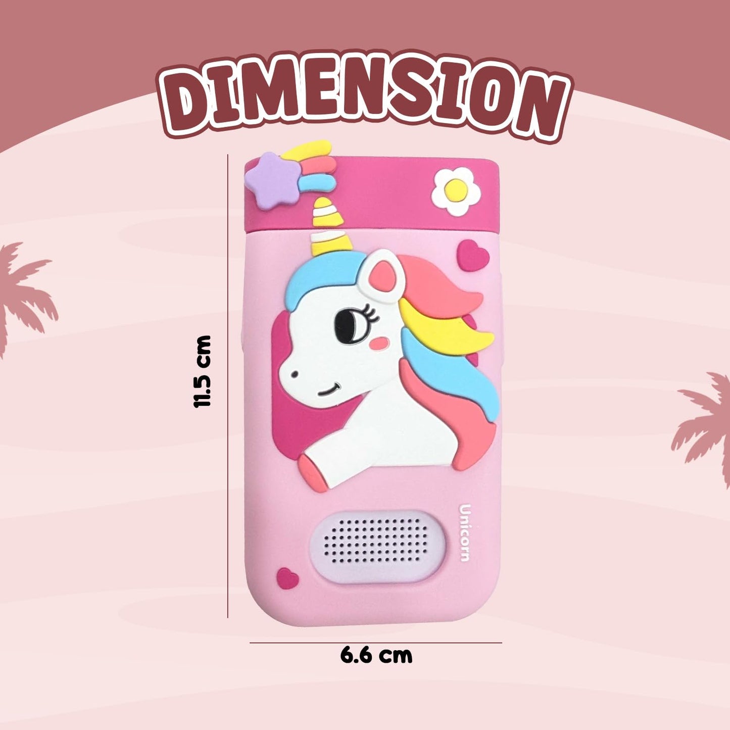 My First Smart Phone with Rotating Camera (Unicorn Themed)