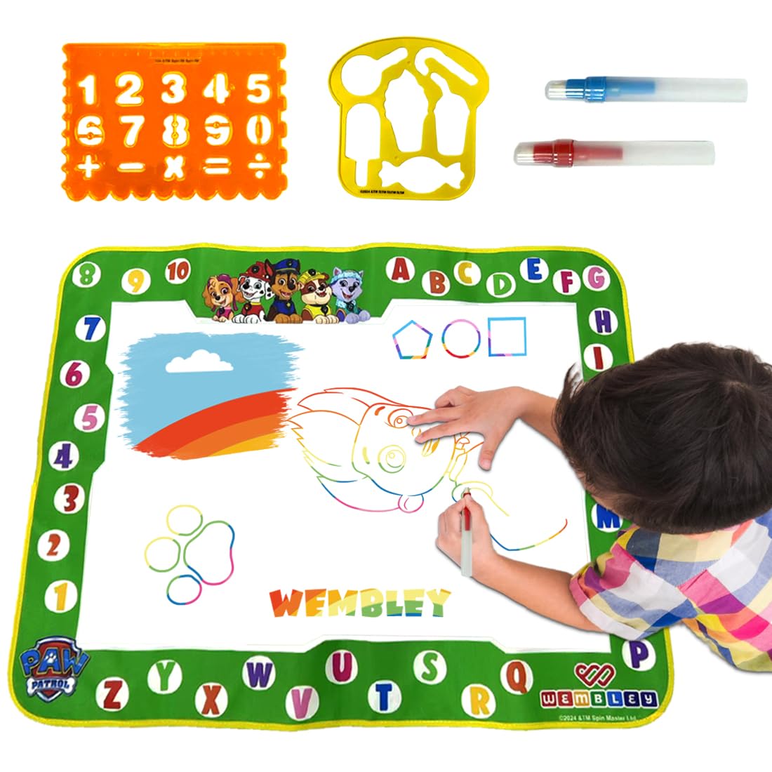 Paw Patrol Reusable Water Doodle Mat