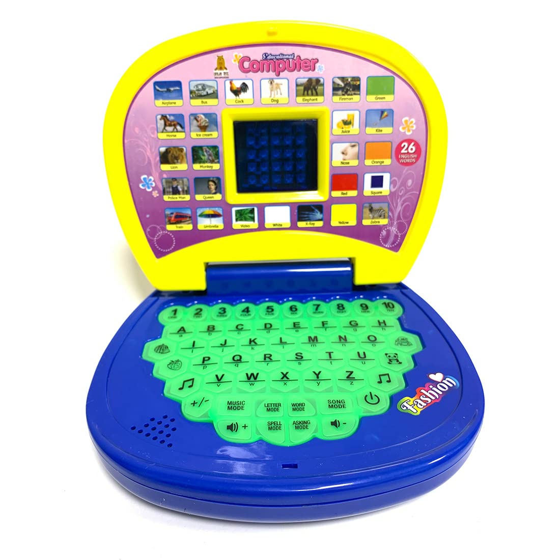 Educational Kids Laptop for Baby (Blue & Yellow)