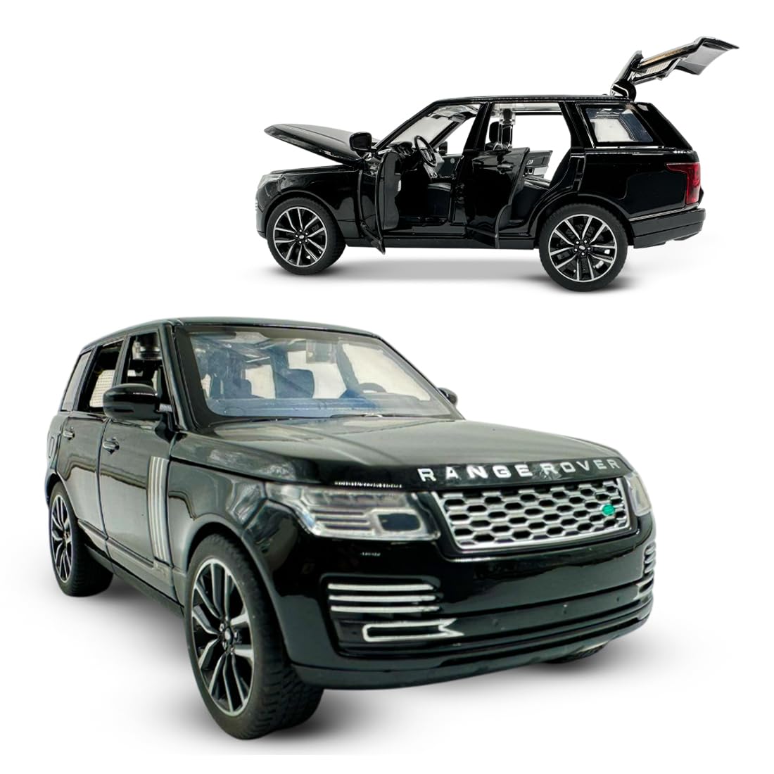 Pull Back Diecast Metal Range Rover Car Openable Doors