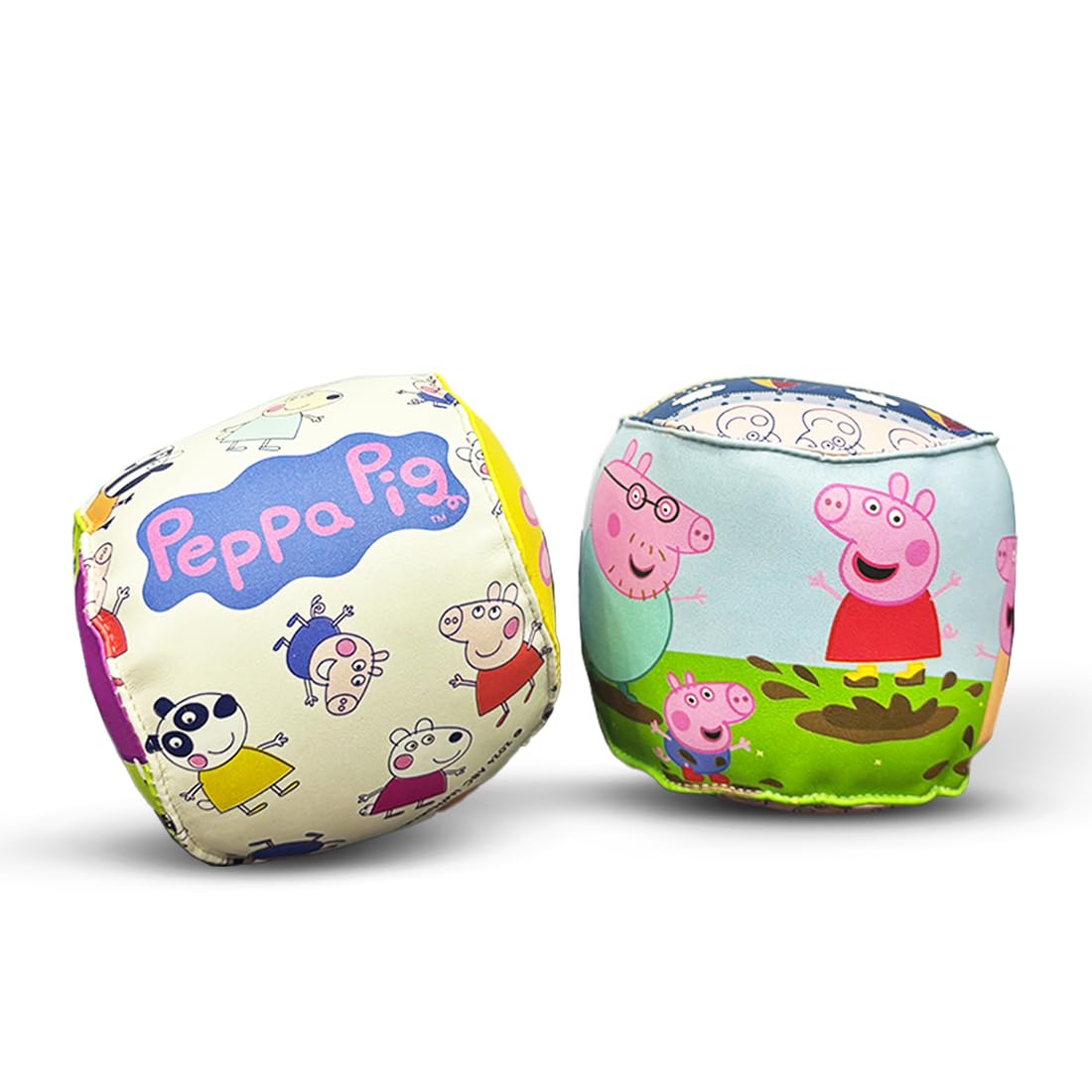 Peppa Pig PU Soft Ball with Jingling Bell for baby(4 Inch)