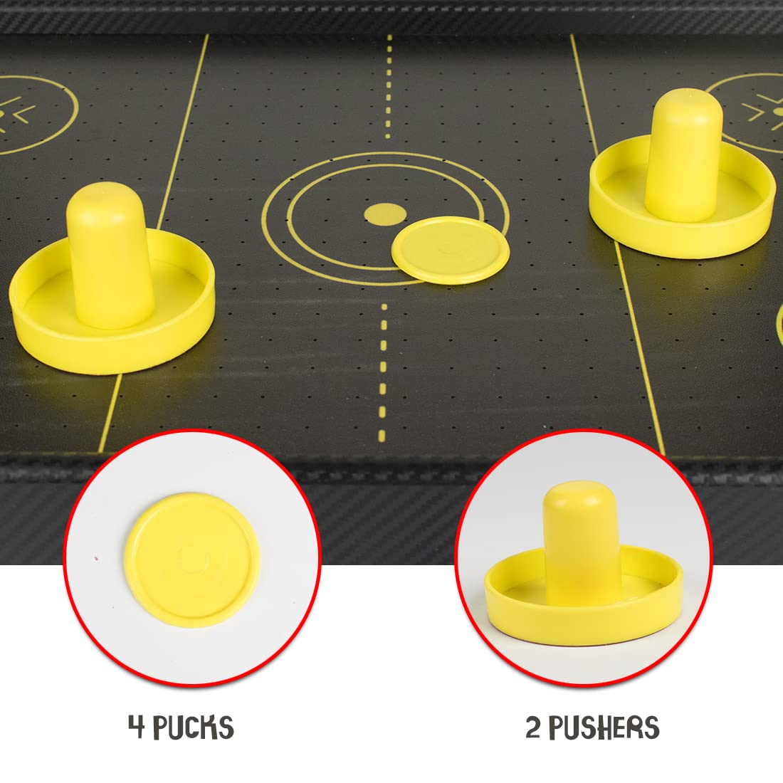 Electric Powered Air Hockey Game for Kids (Medium)