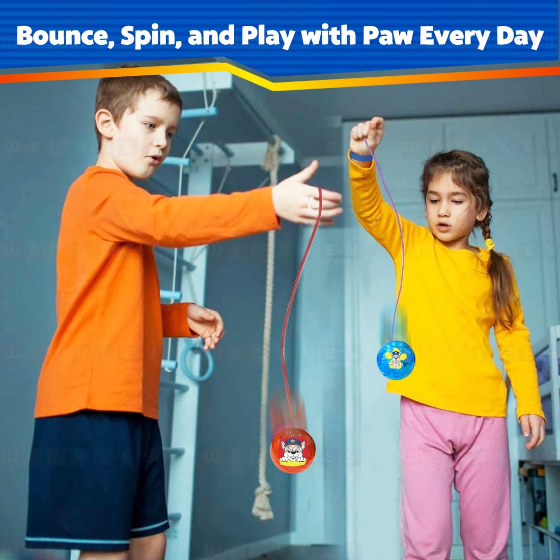Paw Patrol Yo Yo Wrist Band LED Light Ball