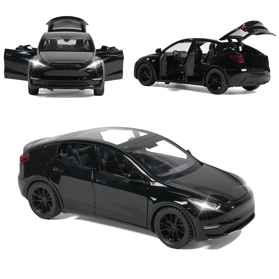 Metal Pull Back Toy Die-cast Model Car (Tesla)
