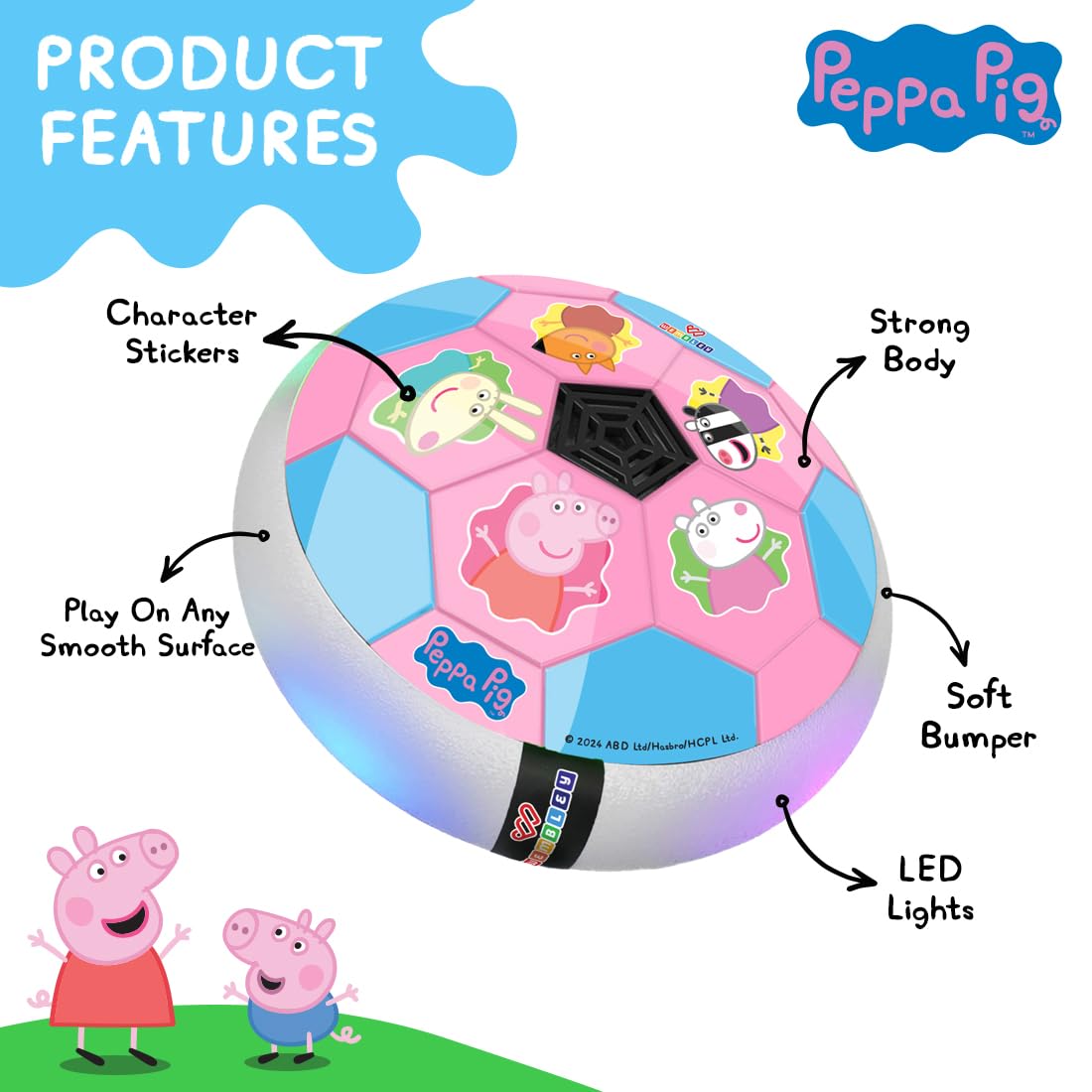 Peppa Pig Rechargeable Hover Football Game