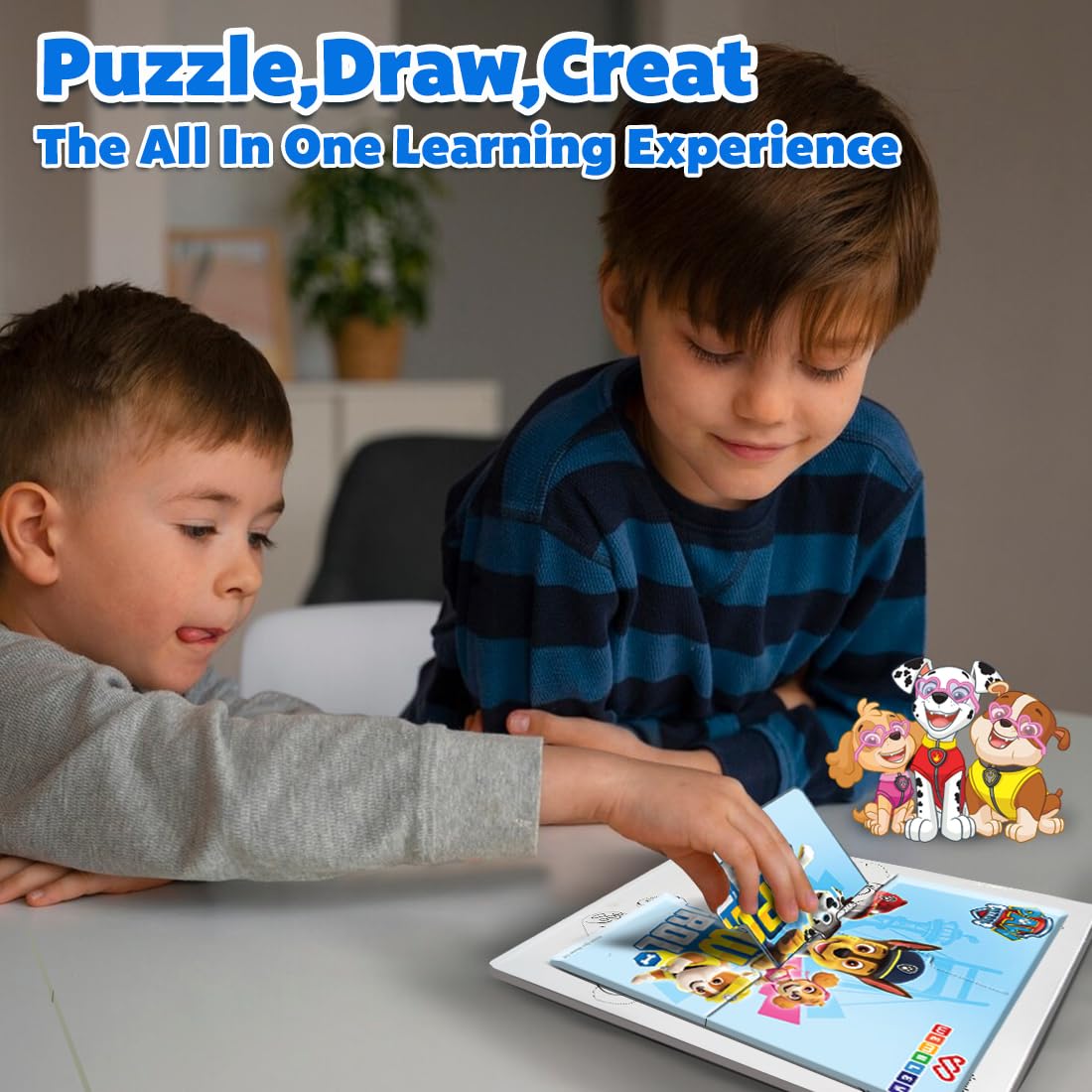 Paw Patrol 3 in 1 Jigsaw Magnetic Puzzle (Style2)