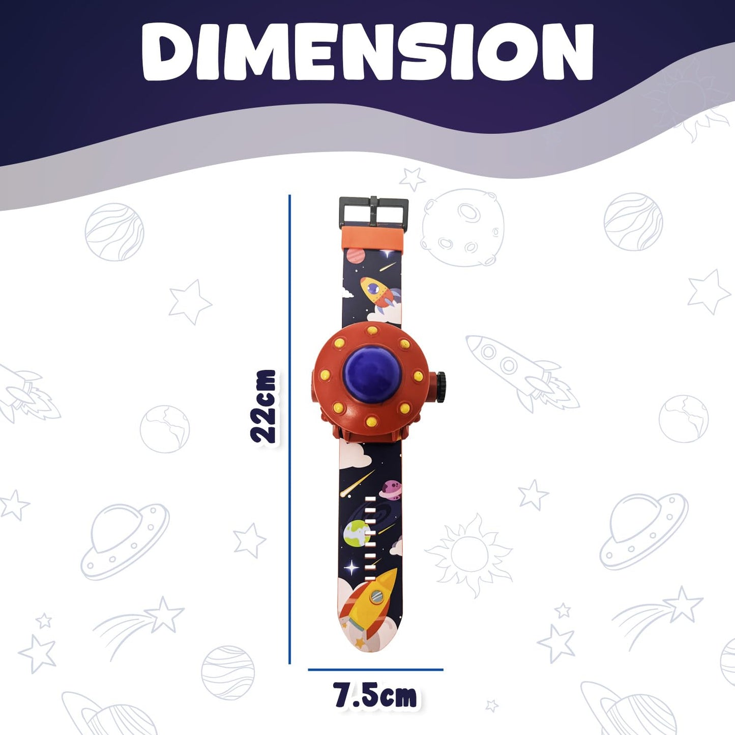 Digital Projector Watch (Space)