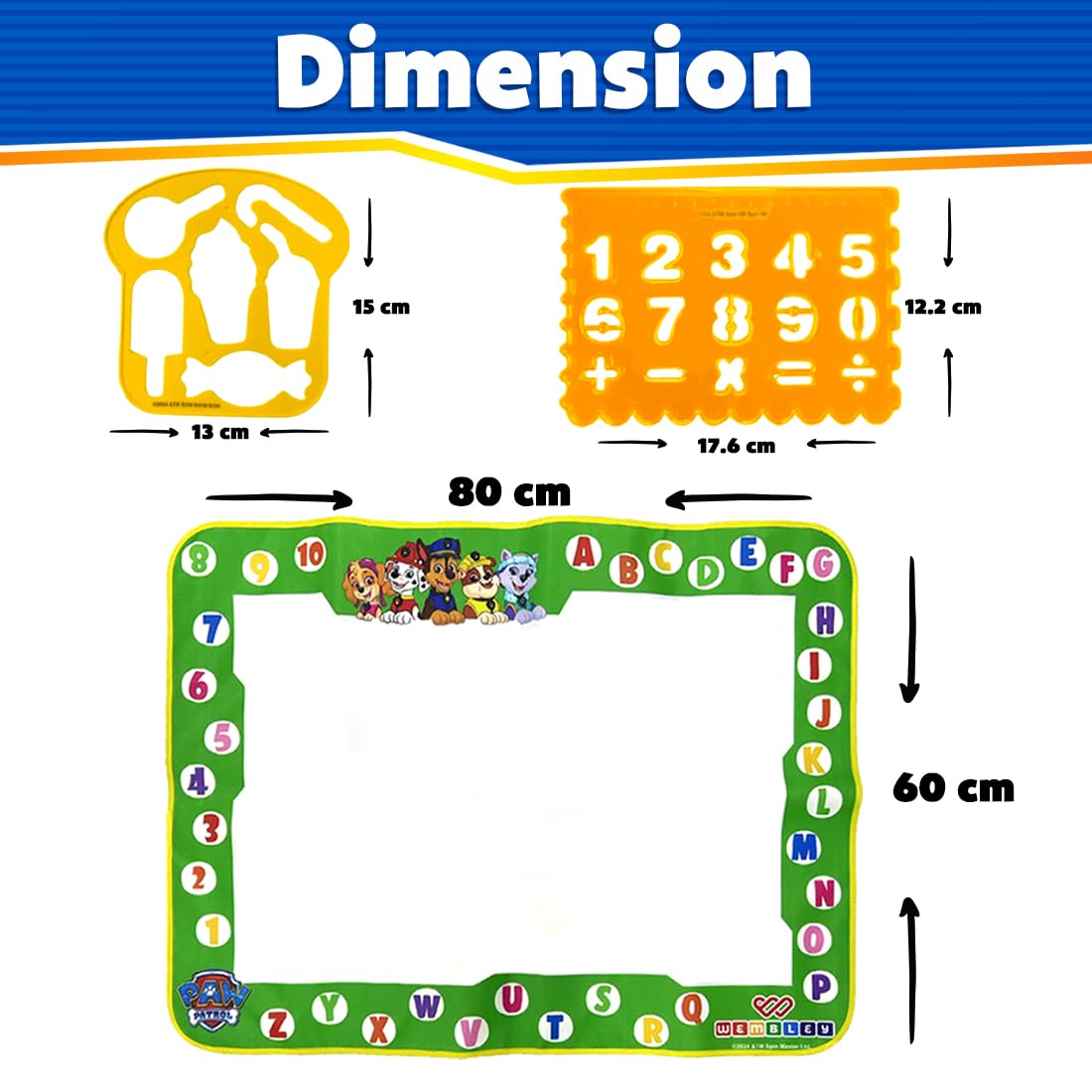 Paw Patrol Reusable Water Doodle Mat