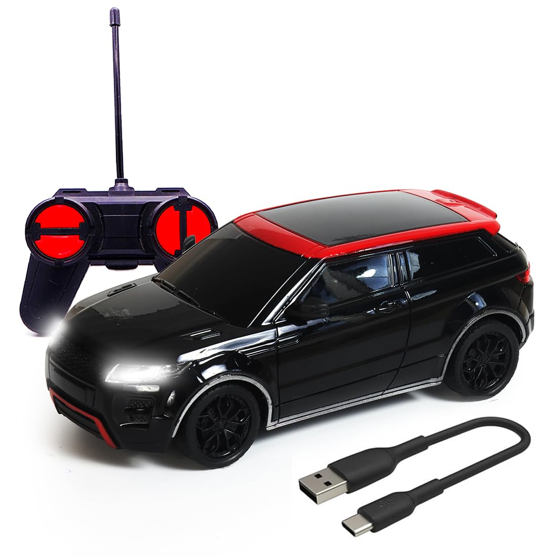 Rechargeable 1:24 Scale Remote Control Car (Range Rover)