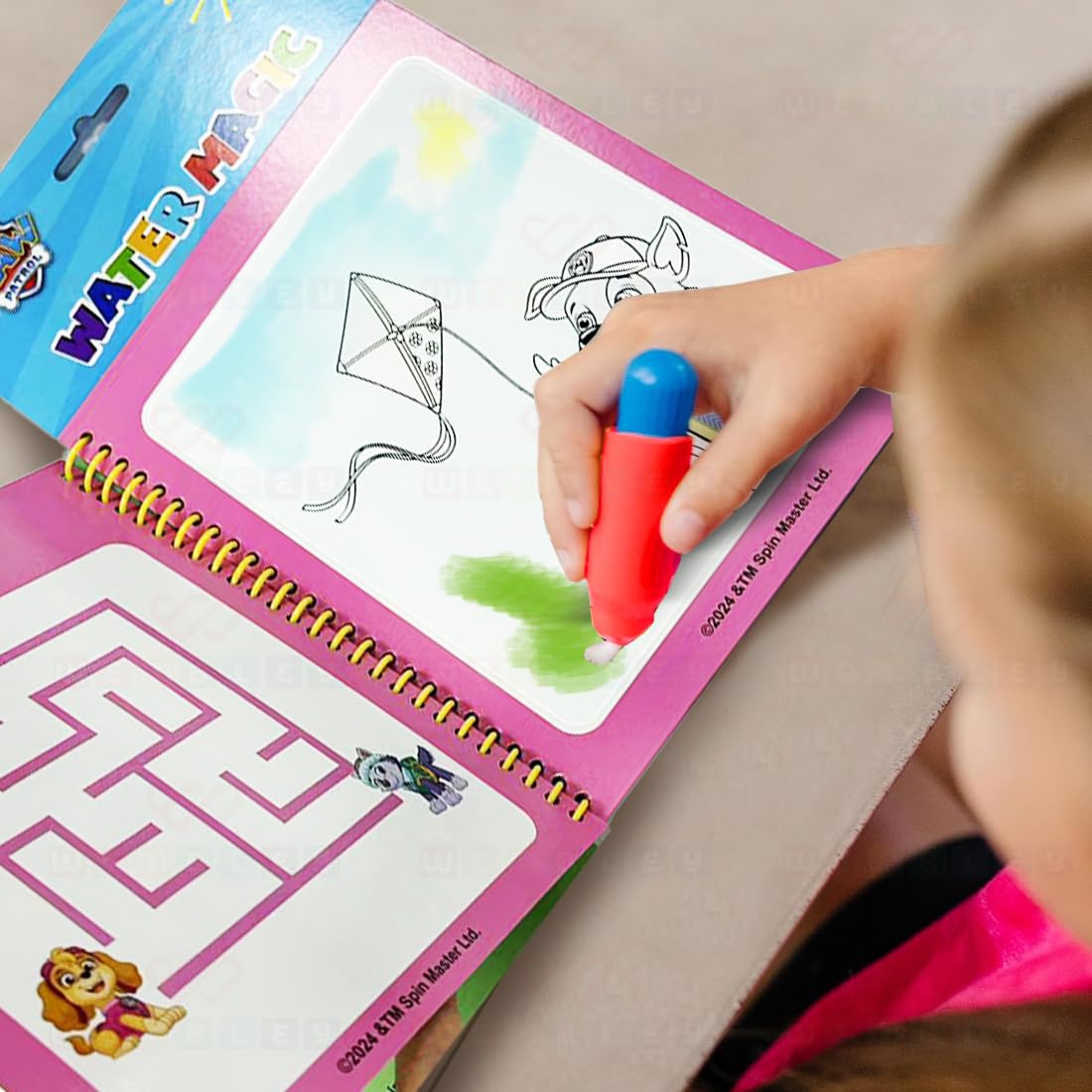 Paw Patrol Reusable Water Magic Boards DIY Kit