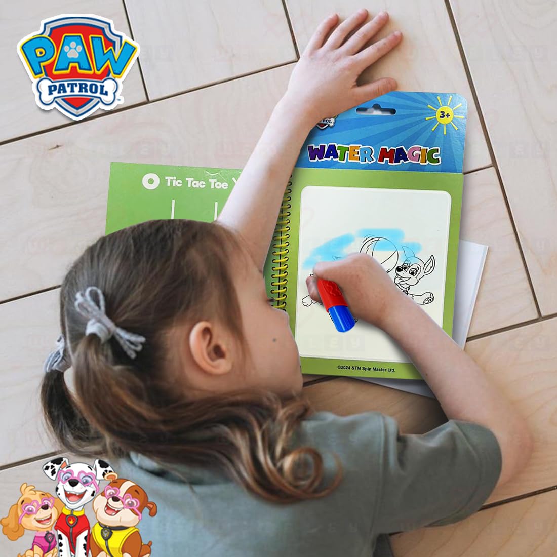 Paw Patrol Reusable Water Magic Boards DIY Kit