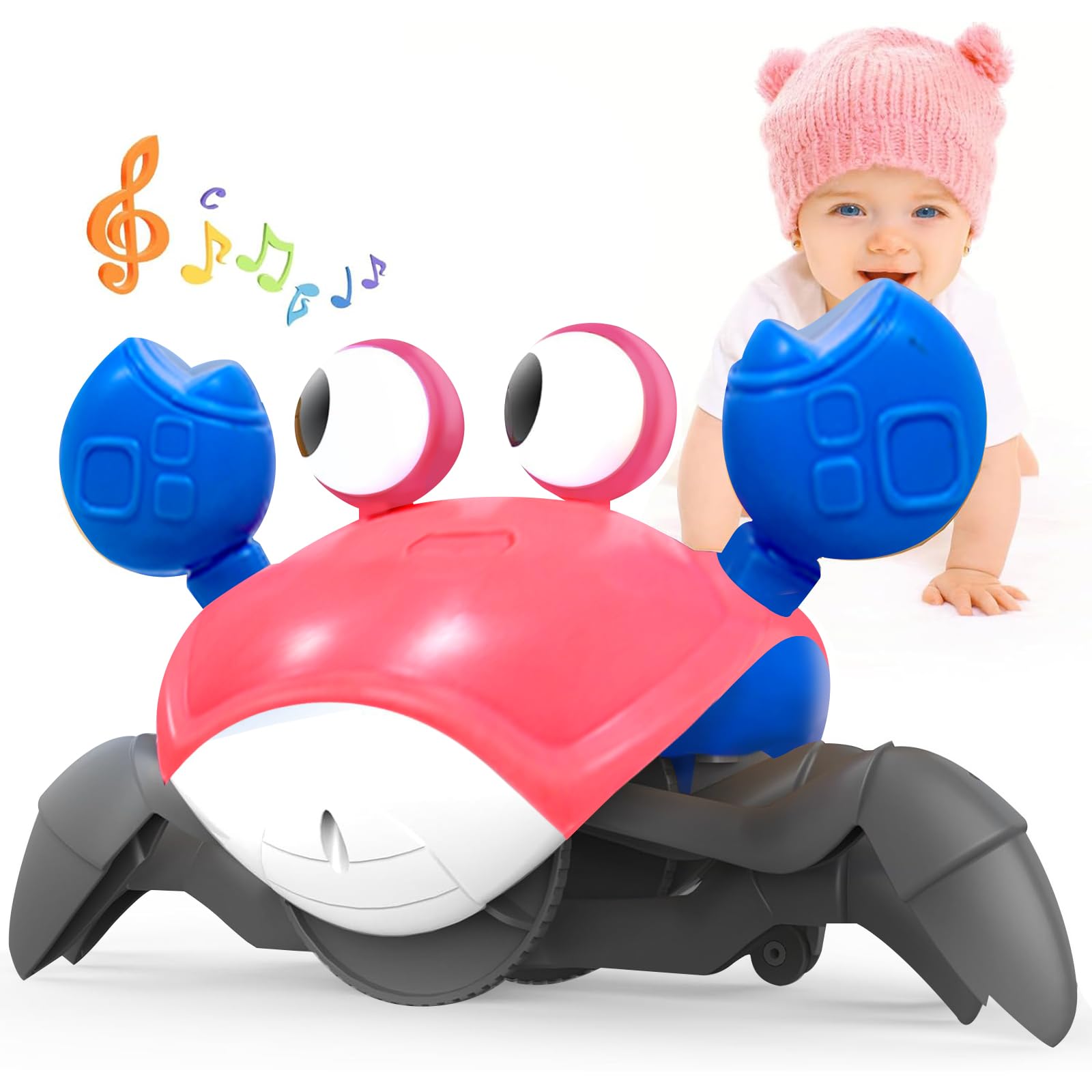 Dancing & Crawling Crab Baby Toy