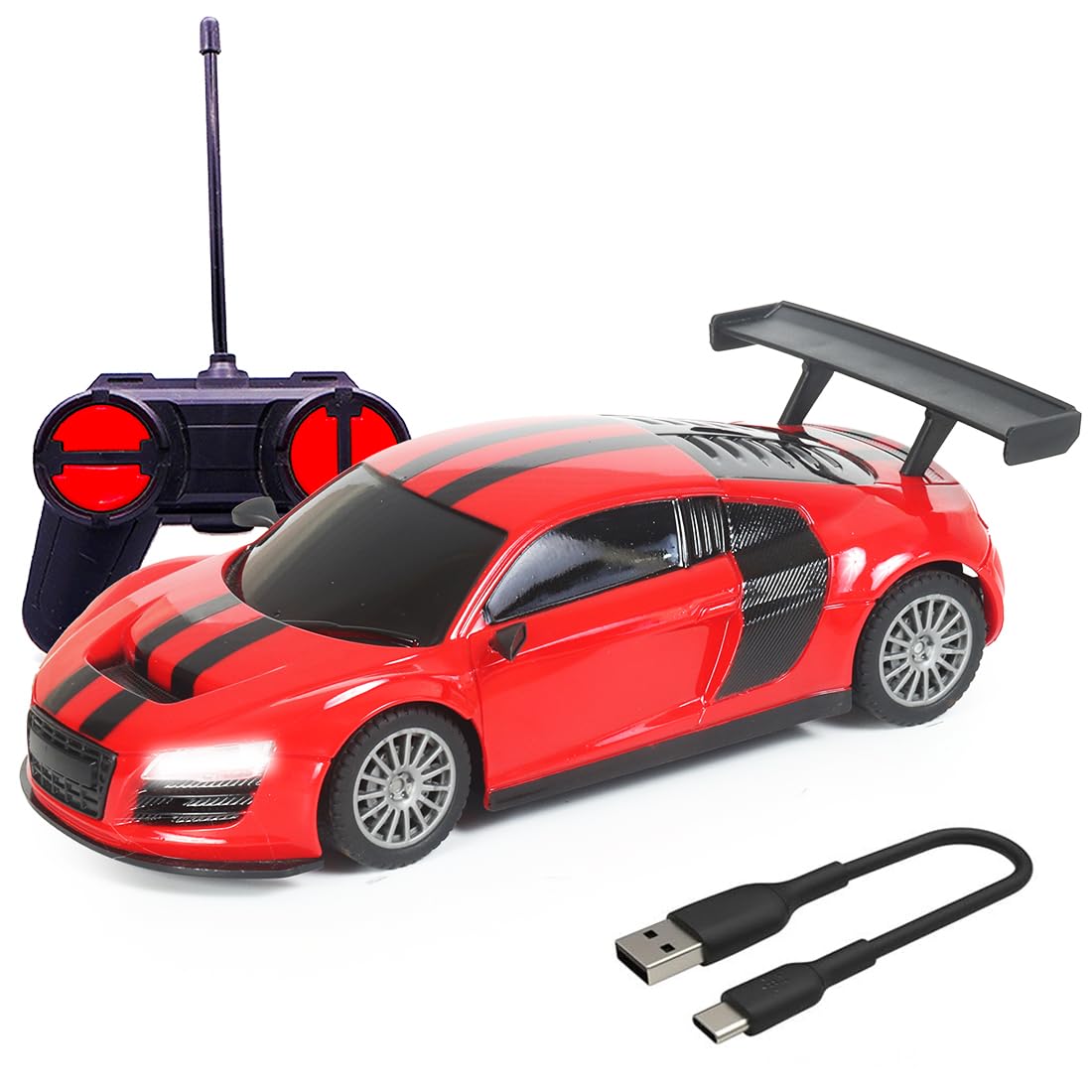Rechargeable 1:24 Scale Remote Control Car (Audi)