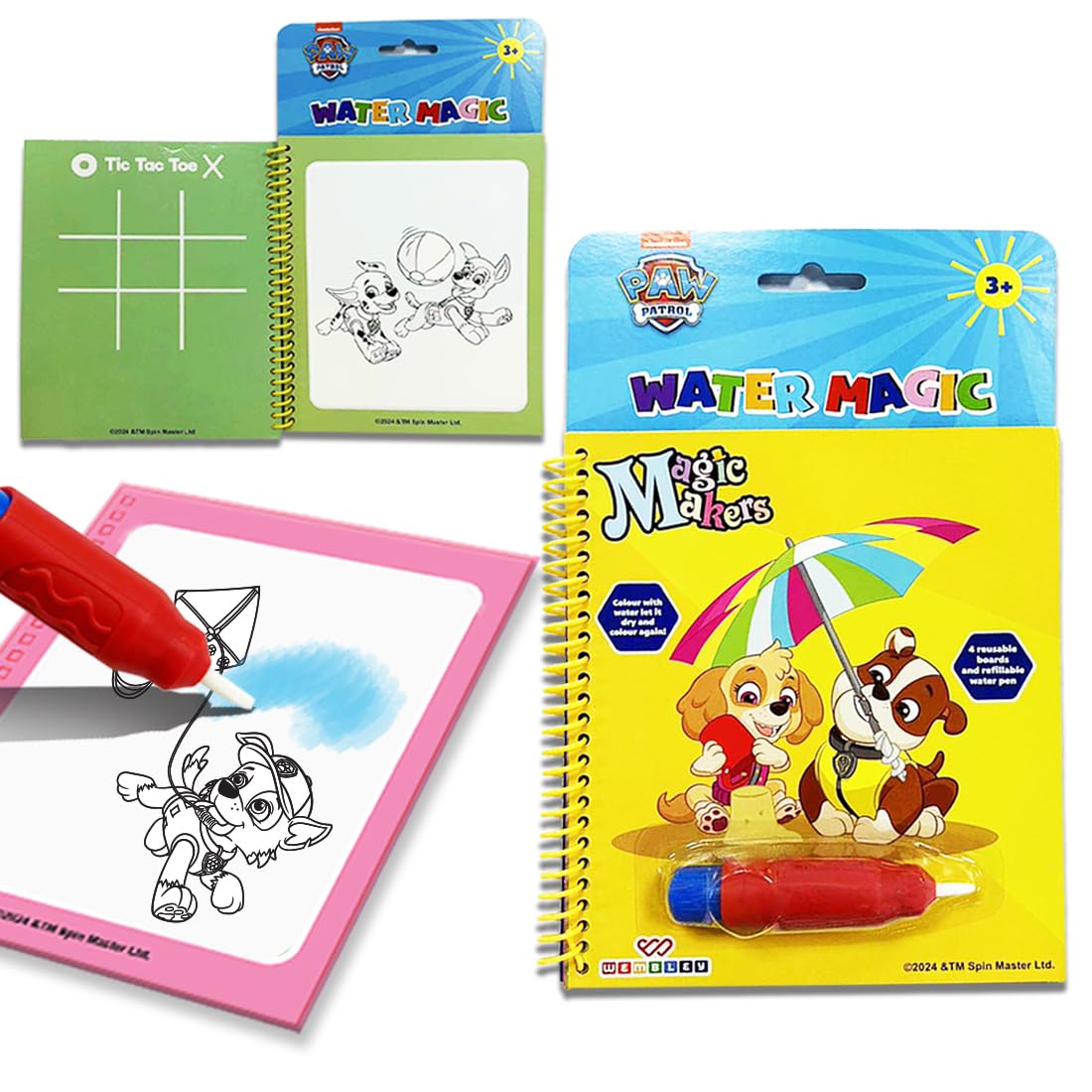 Paw Patrol Reusable Water Magic Boards DIY Kit