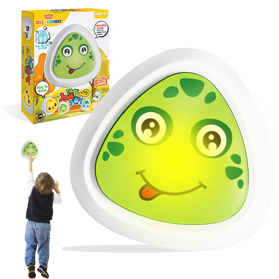 Interactive Tap & Jump Animal Buzzer Toy