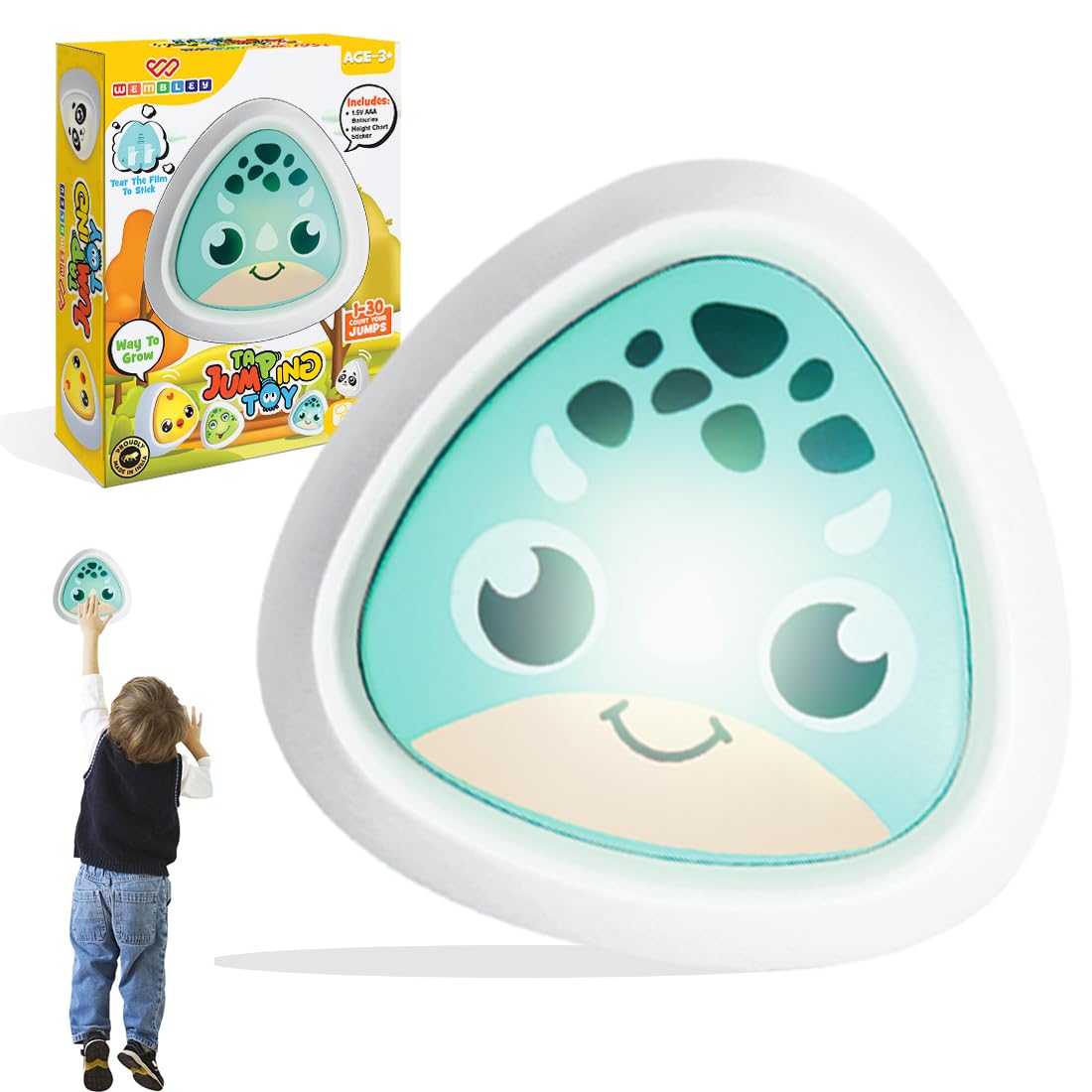 Interactive Tap & Jump Animal Buzzer Toy