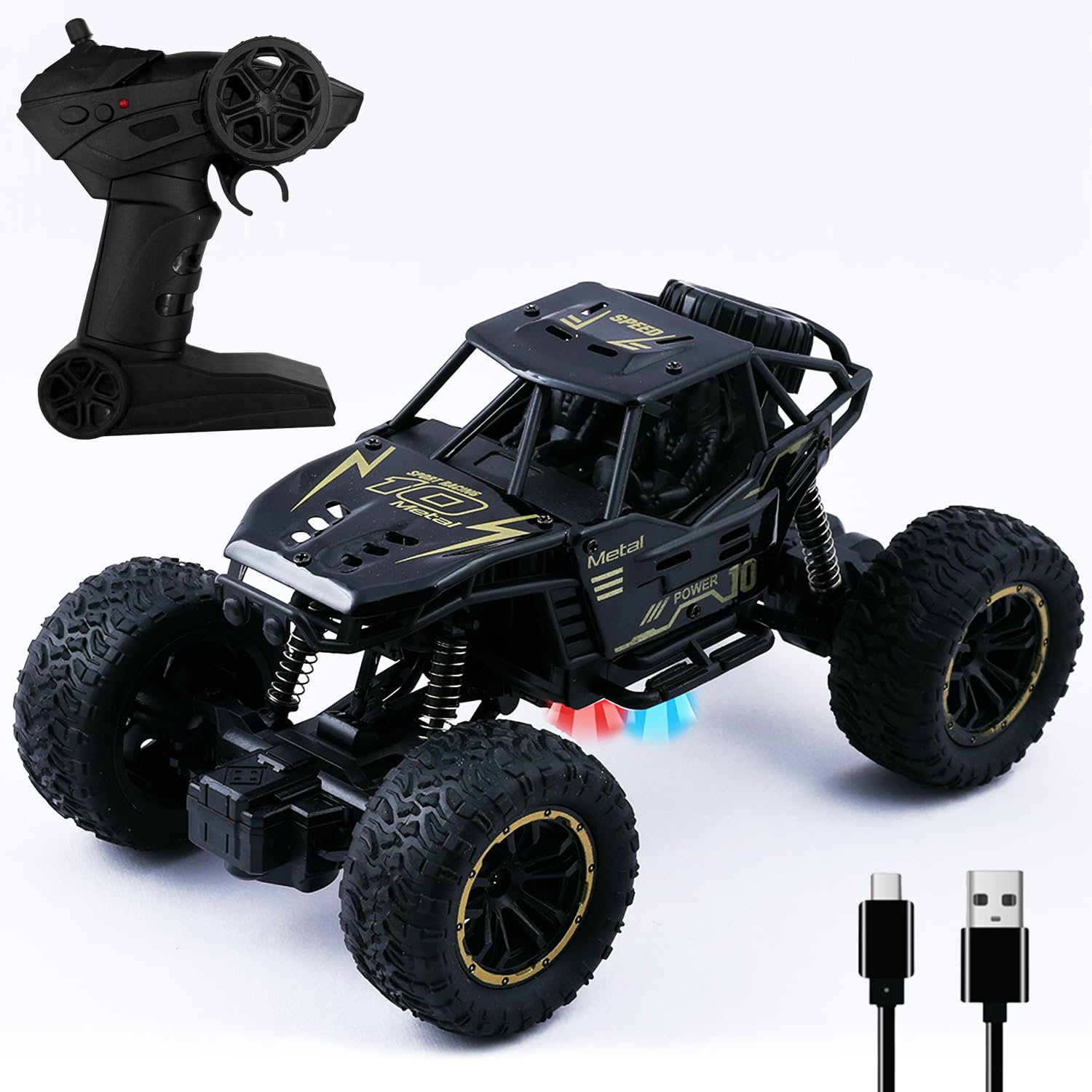 Monster Truck Remote Control Car Toy (Rock Crawler)