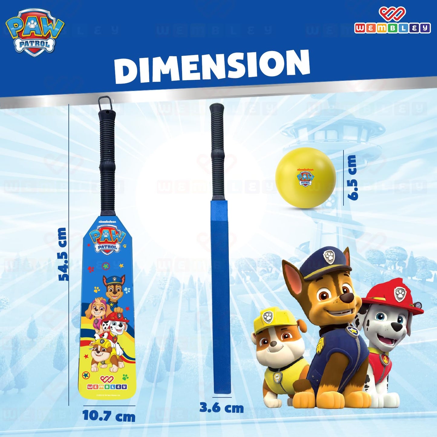 Paw Patrol Foam Bat Ball Set (Paw Family)