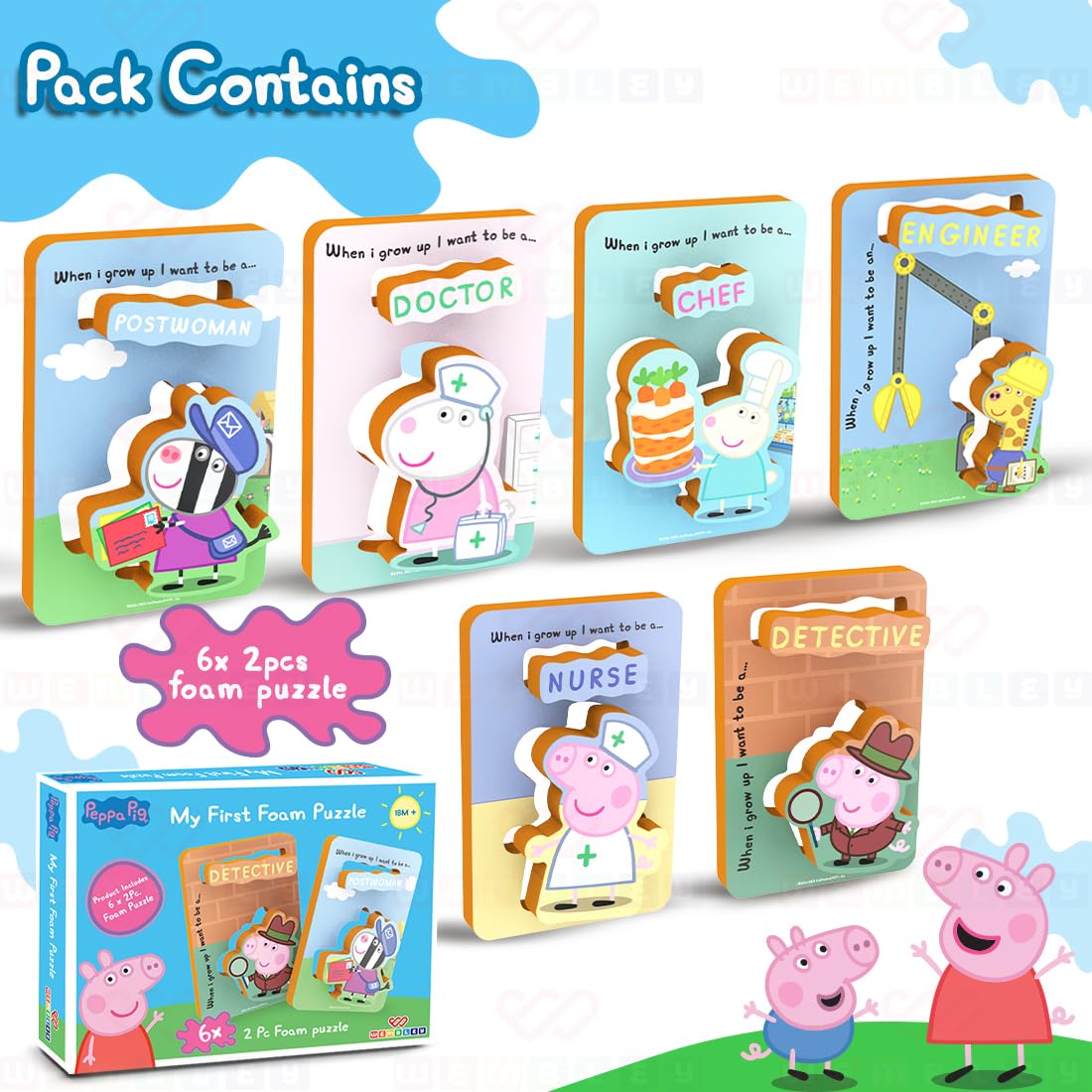 Peppa Pig - My First Foam Puzzle
