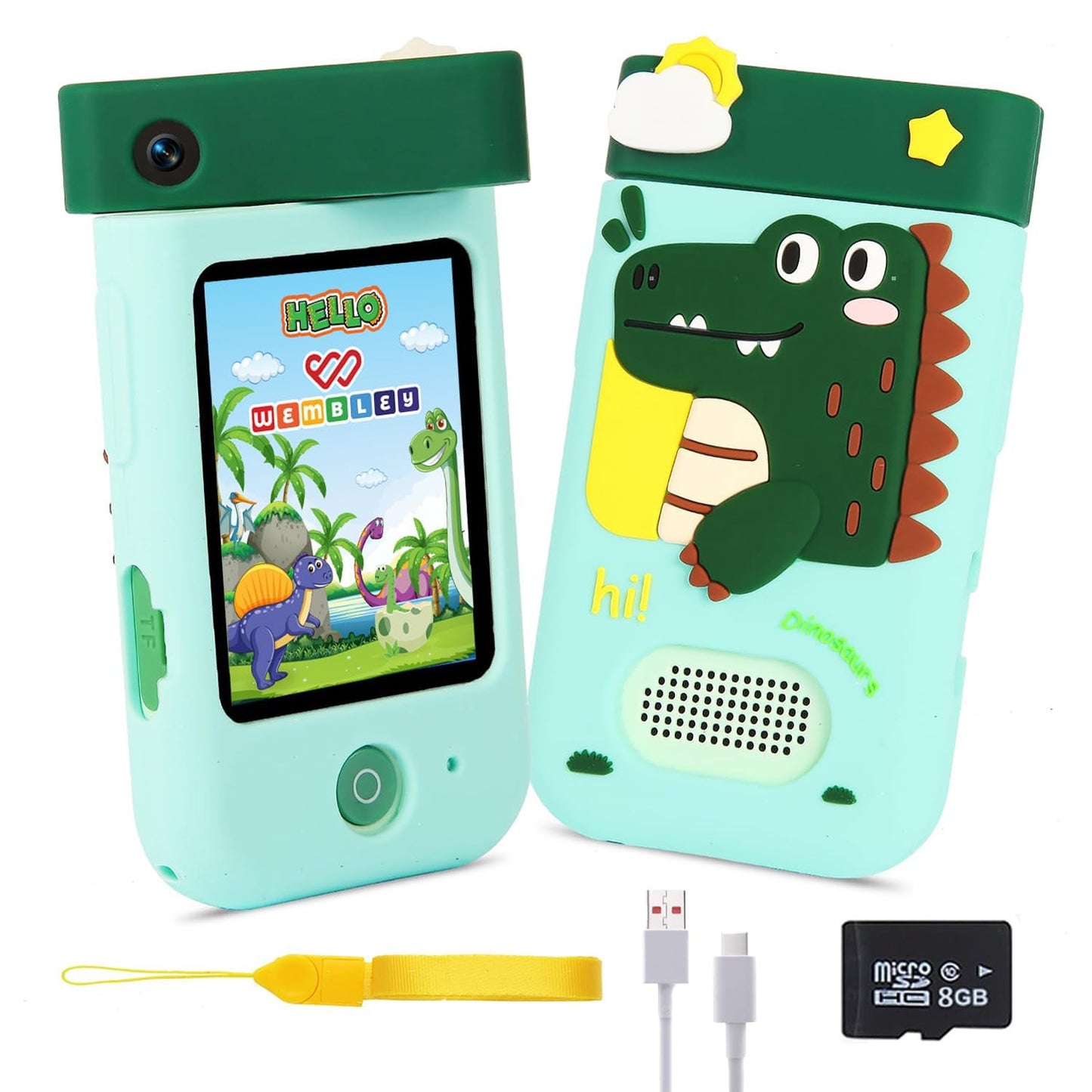 My First Smart Phone with Rotating Camera (Dino Themed)