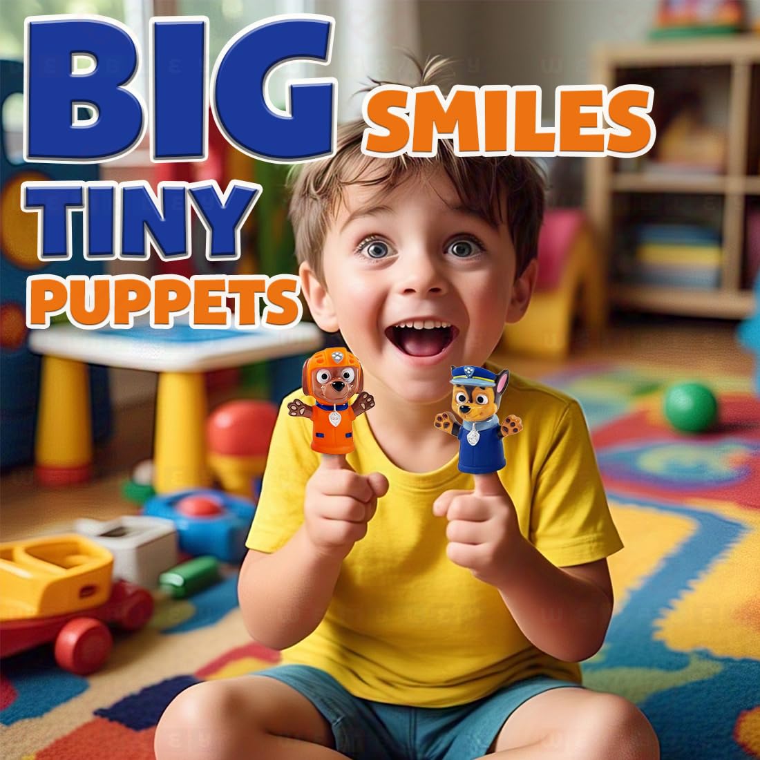 Paw Patrol Finger Puppet Toy (5 Pcs)