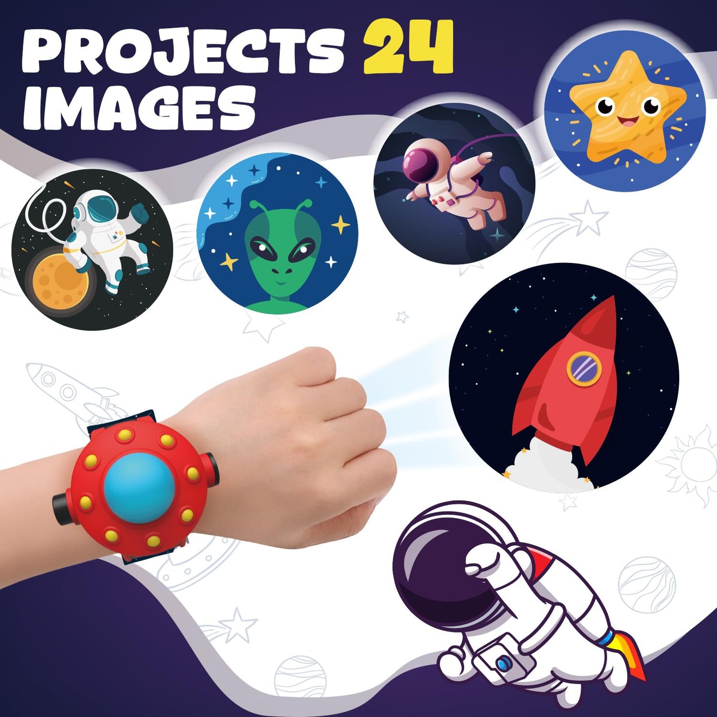 Digital Projector Watch (Space)