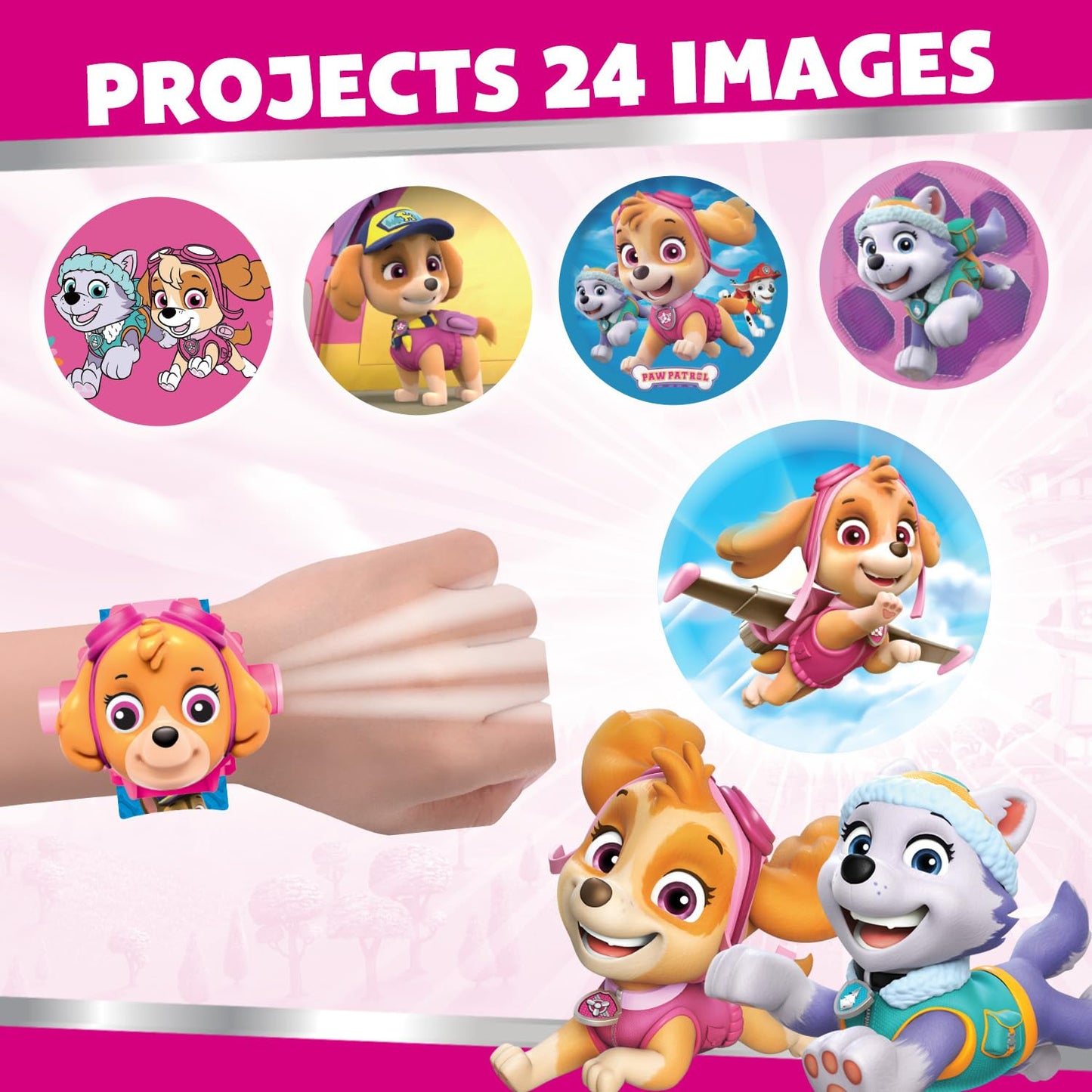Paw Patrol Digital Projector Watch (Skye)