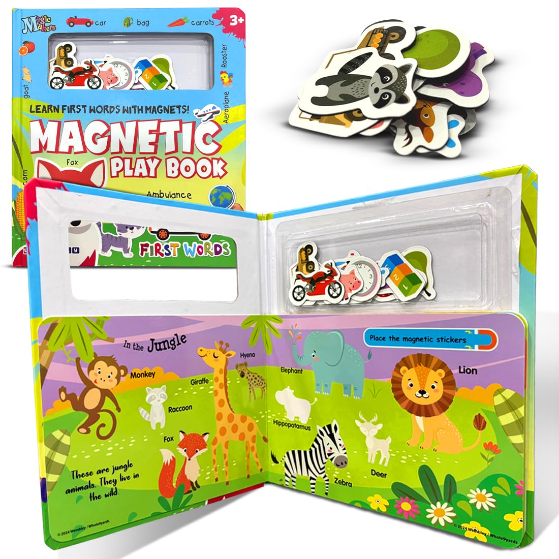 My First Words Magnetic Playbook Set (Words)