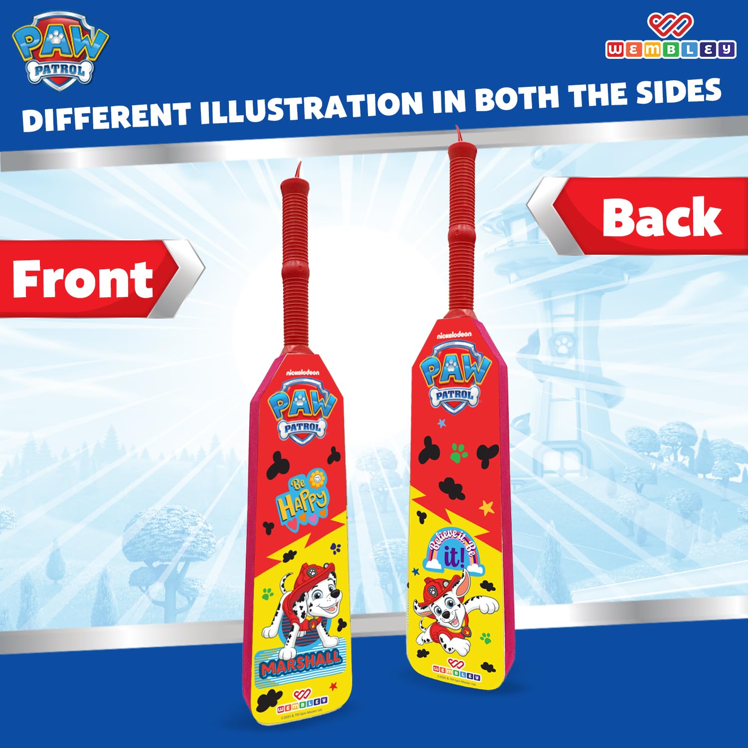 Paw Patrol Foam Bat Ball Set (Marshall)