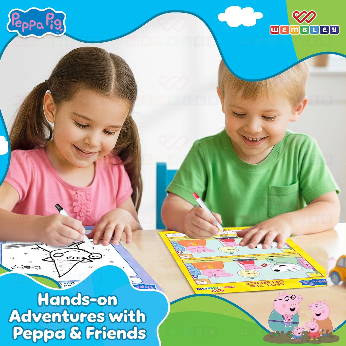 My First Write and Wipe Activity Kit (Peppa Pig)