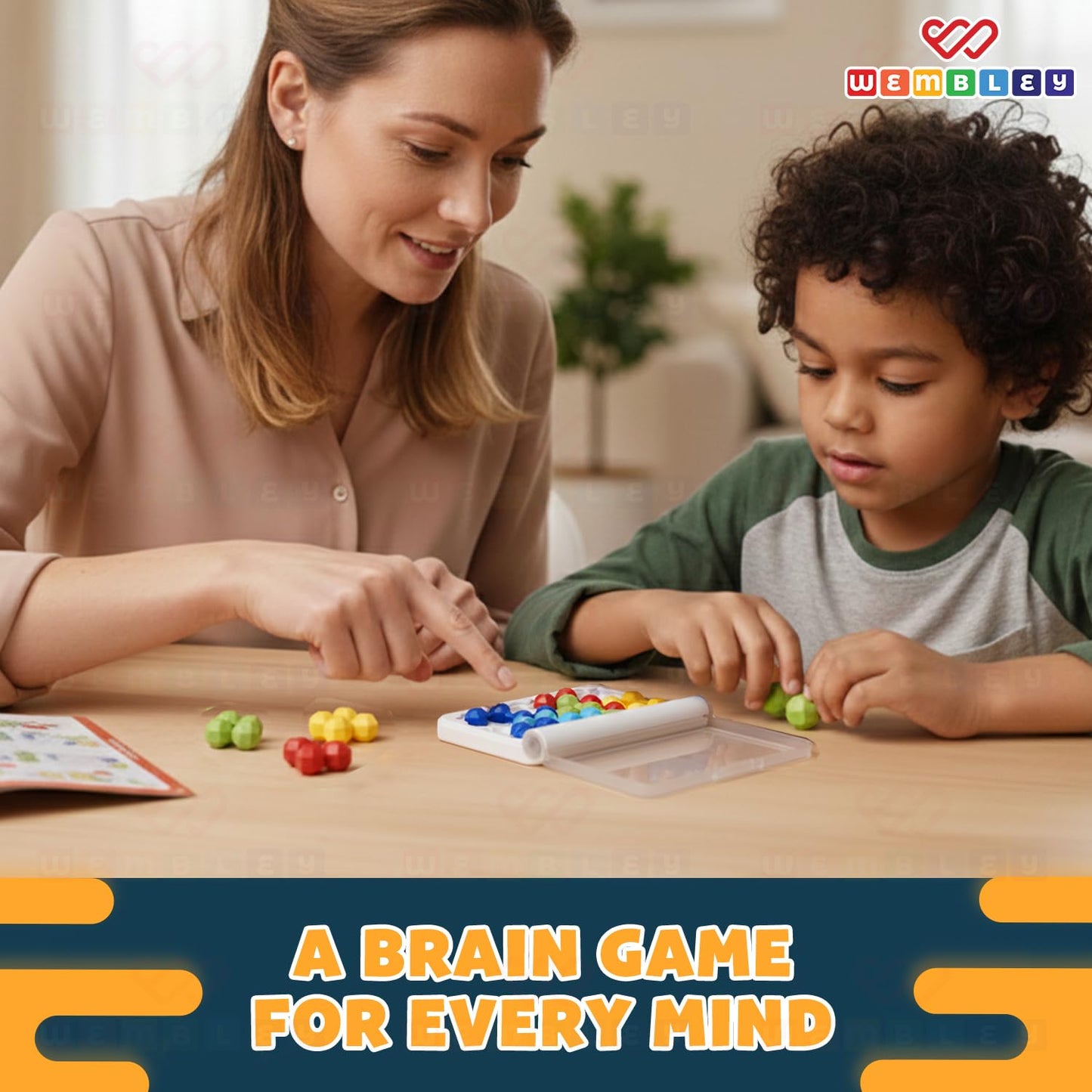 3D Metal IQ Brain Riddle Smart Strategic Puzzle Set