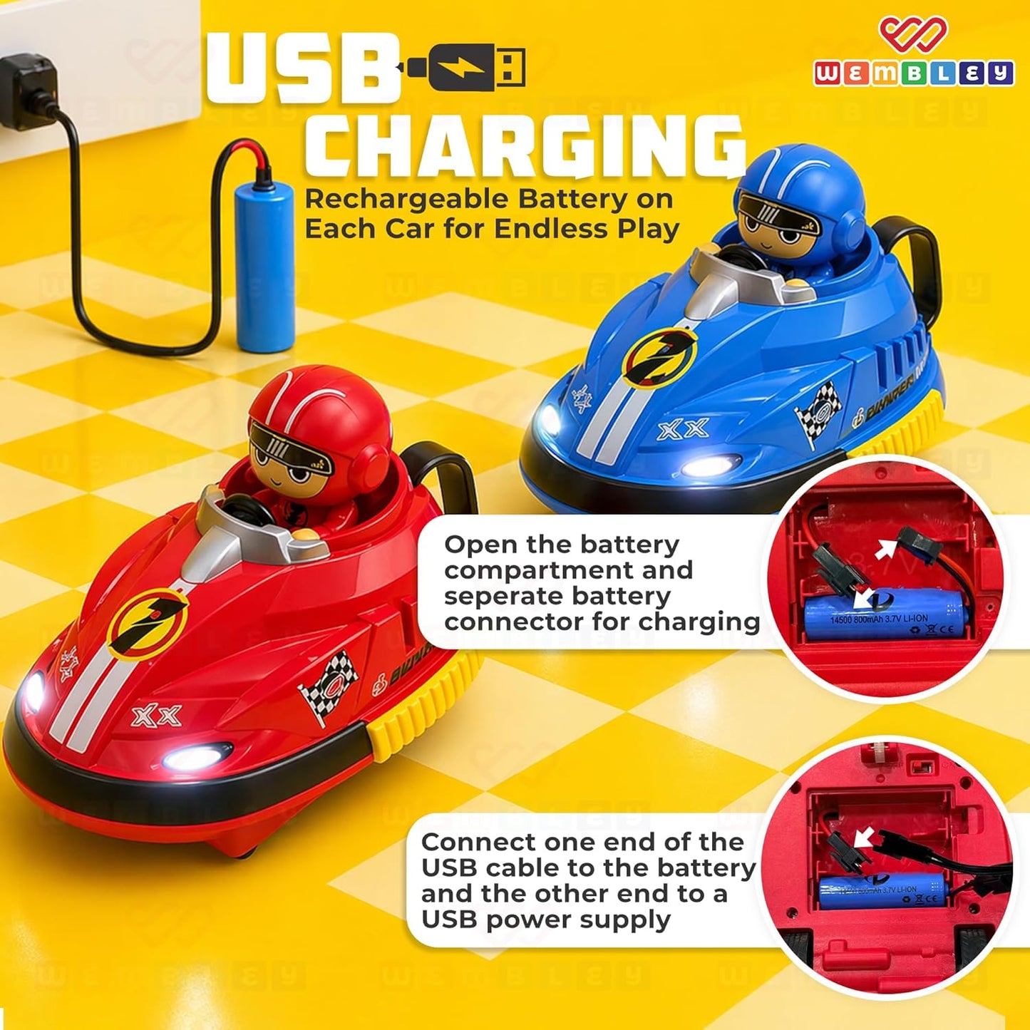 RC Bumper Car Game for Kids