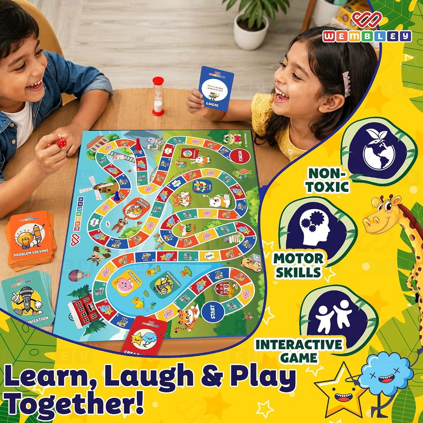 Mind Mania Interactive Board Game for Kids