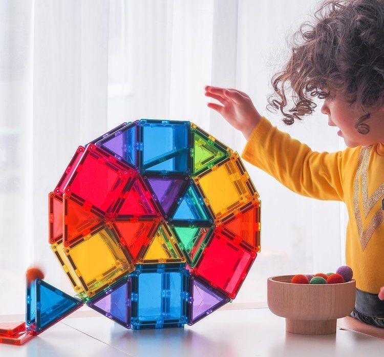 Magnetic Tiles: A Powerful Way to Build Spatial Awareness in Kids