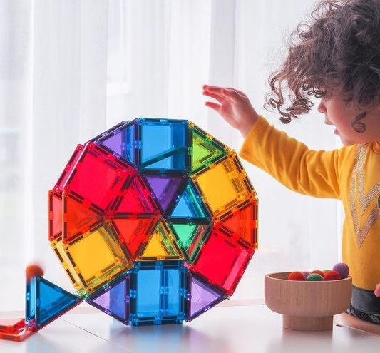 Magnetic Tiles: A Powerful Way to Build Spatial Awareness in Kids